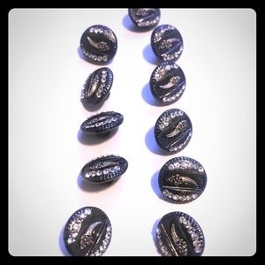 11 vintage “Istante by Gianni Versace” Buttons